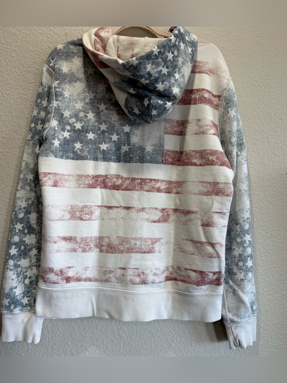 Ralph Lauren Denim & Supply Faded American Flag Hoodie Men M Designer Chief Kief - Picture 2 of 16